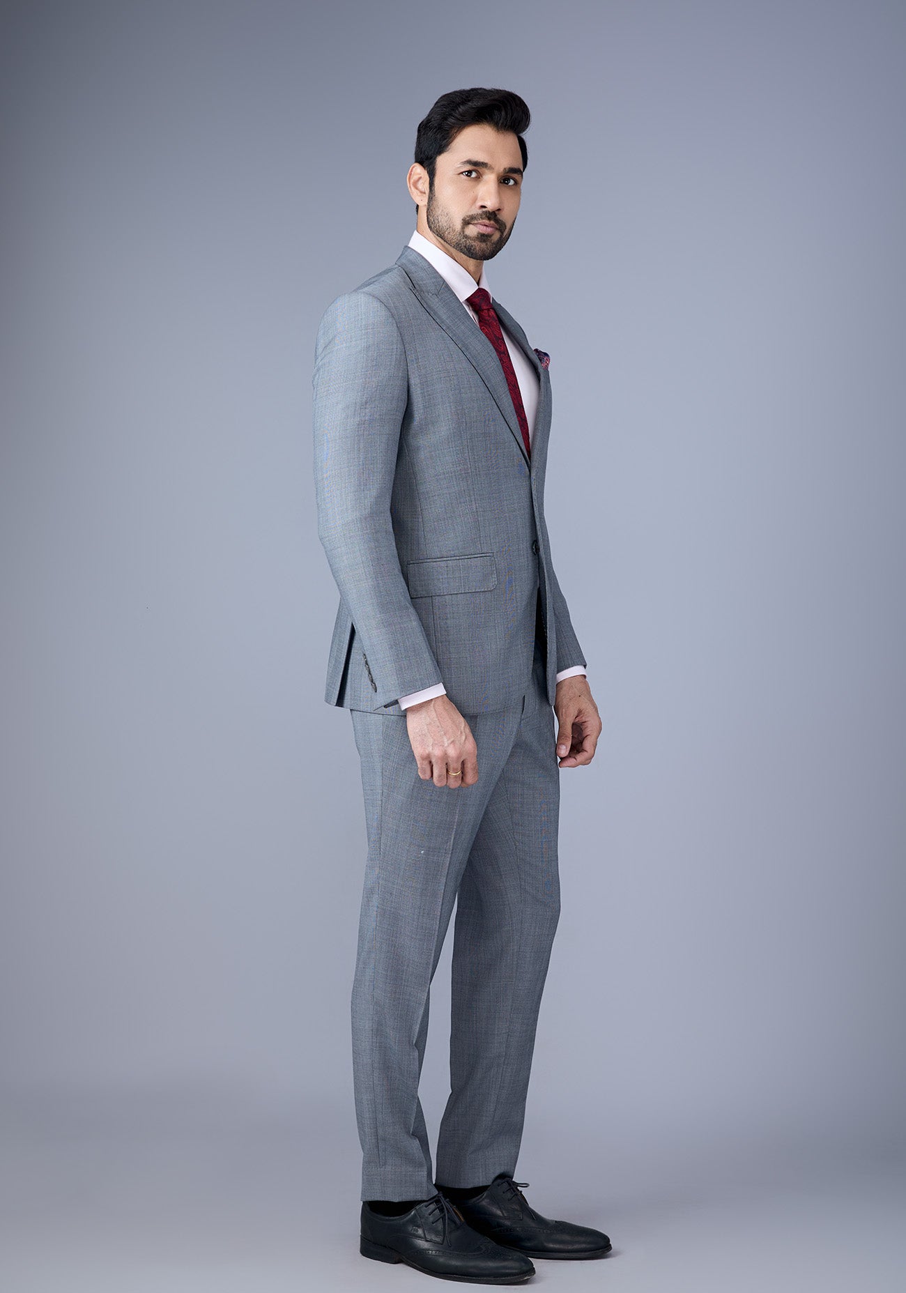 Light Grey Corporate Suit