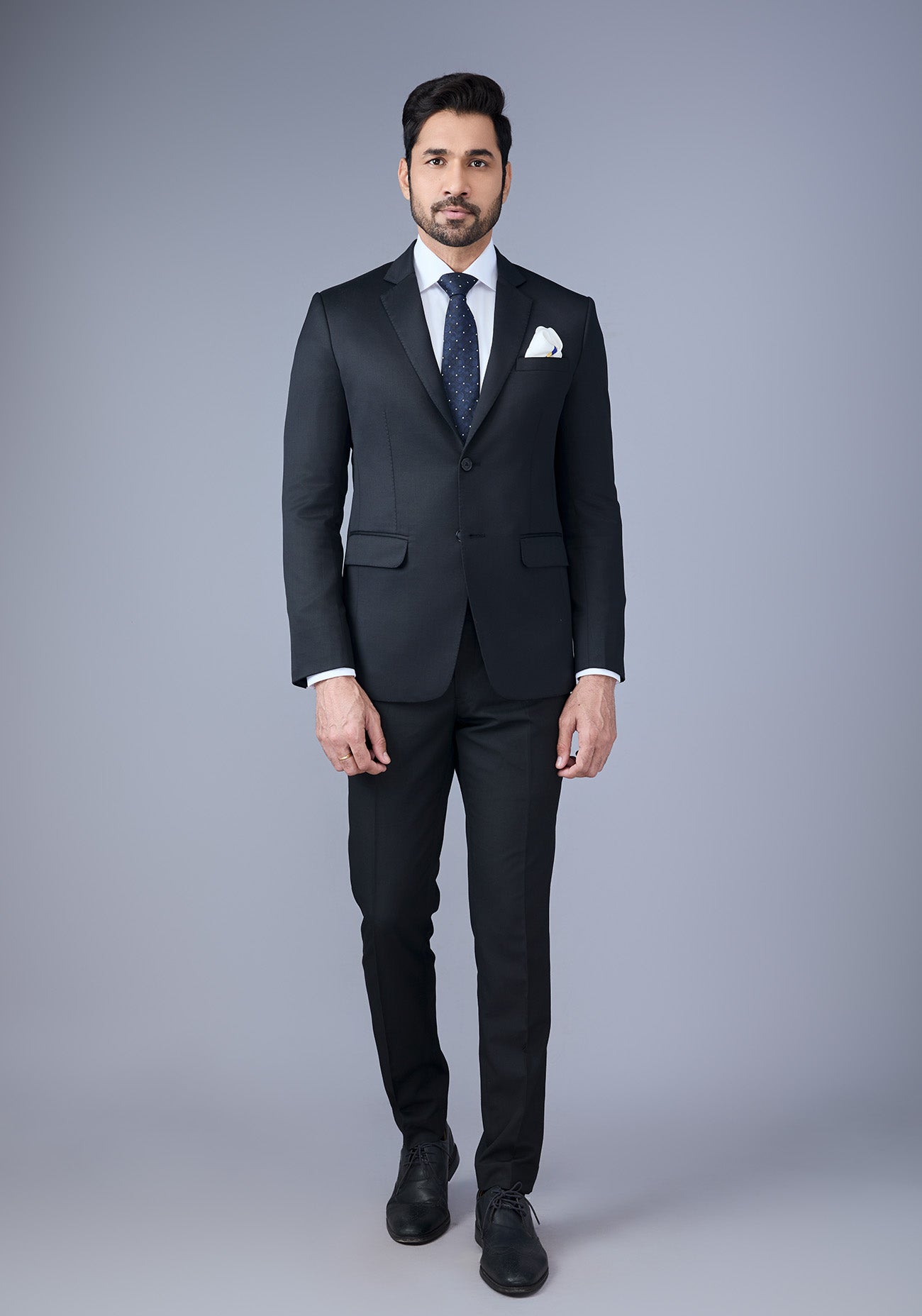 Classic Black Corporate Suit