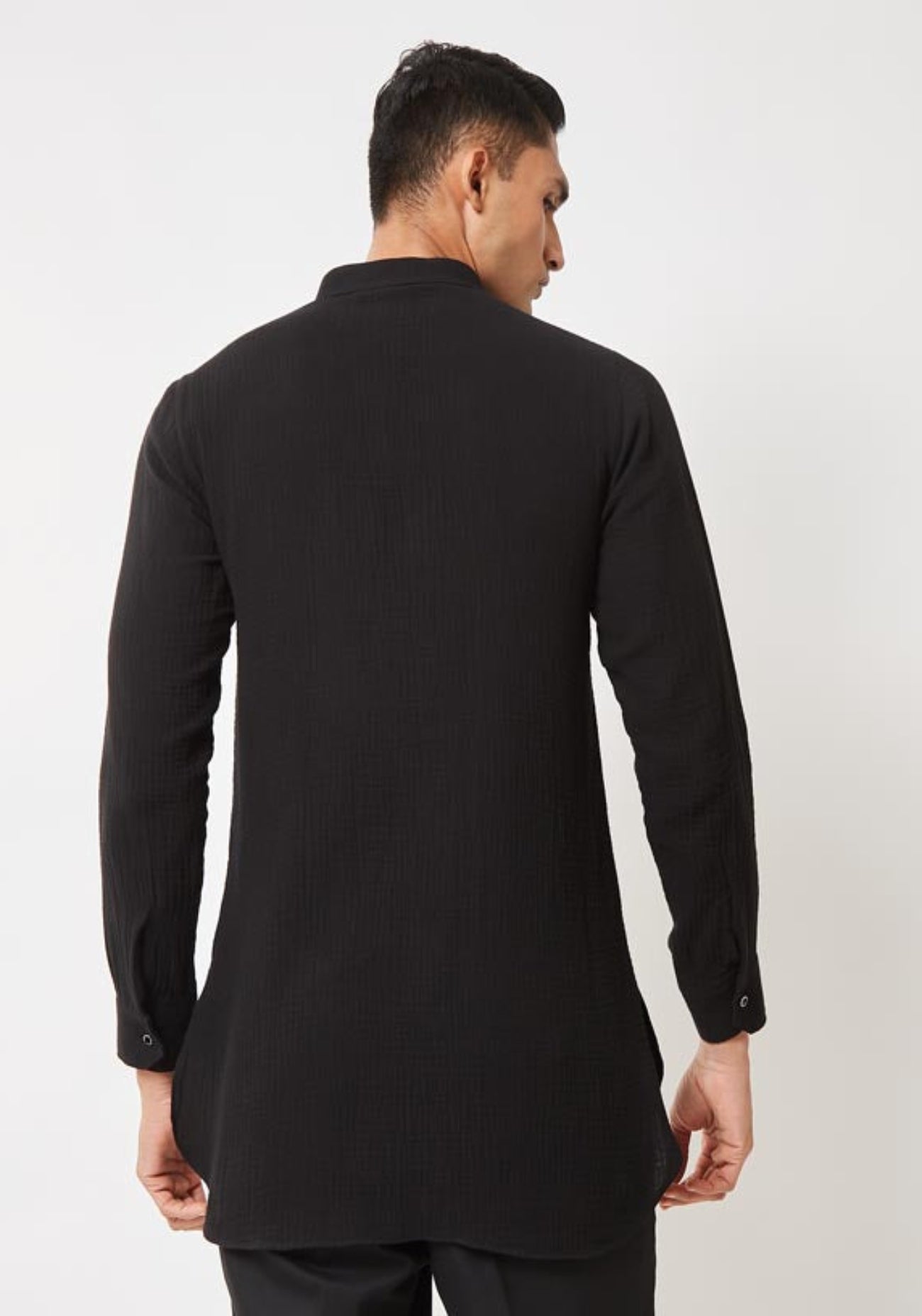 THE NOIR RIPPLE KURTA