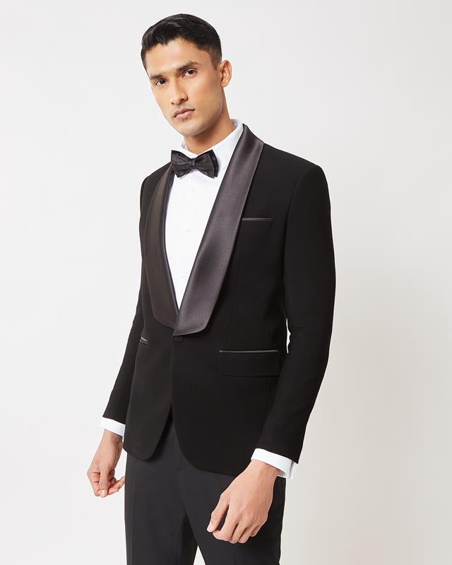 Black Allure Shawl Lapel Tuxedo