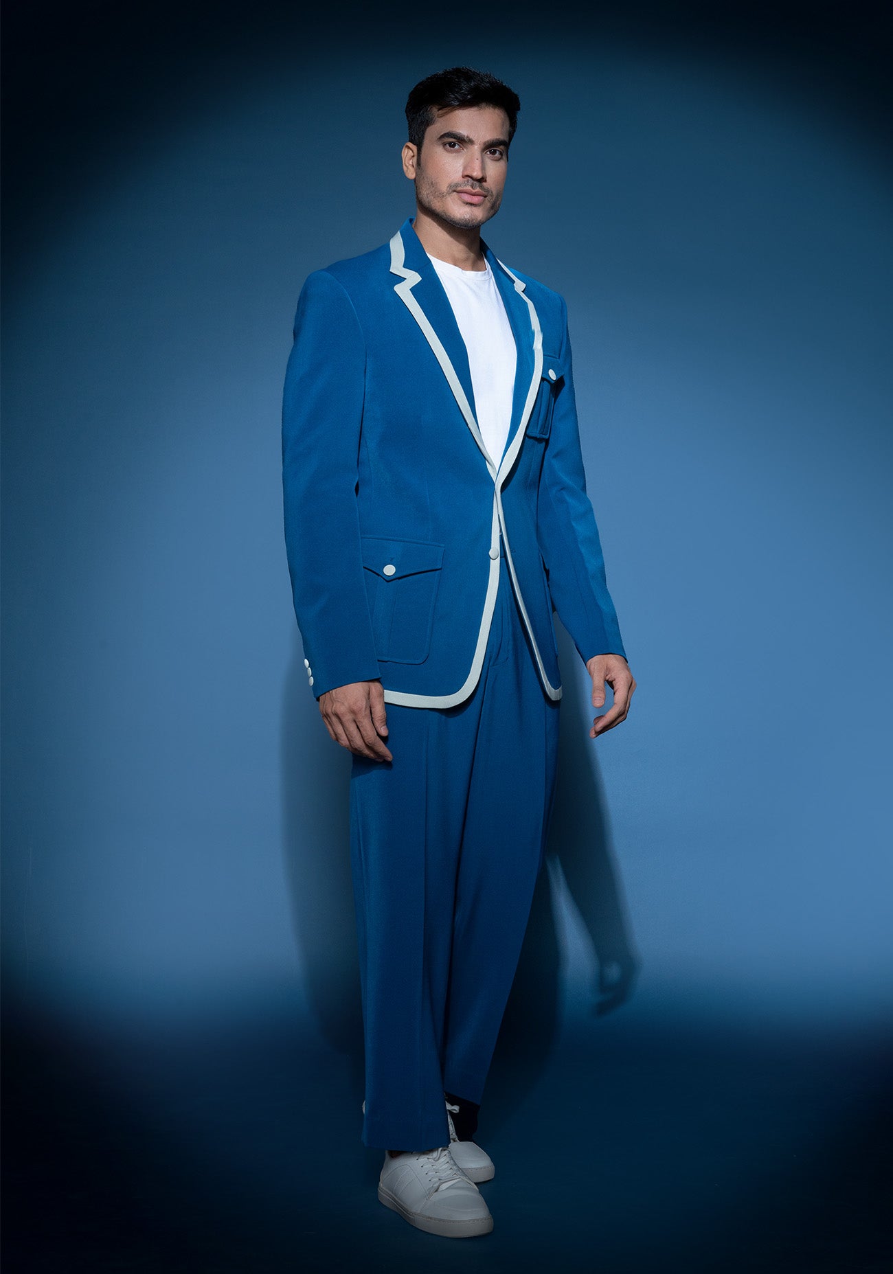Cobalt Blue jacket set