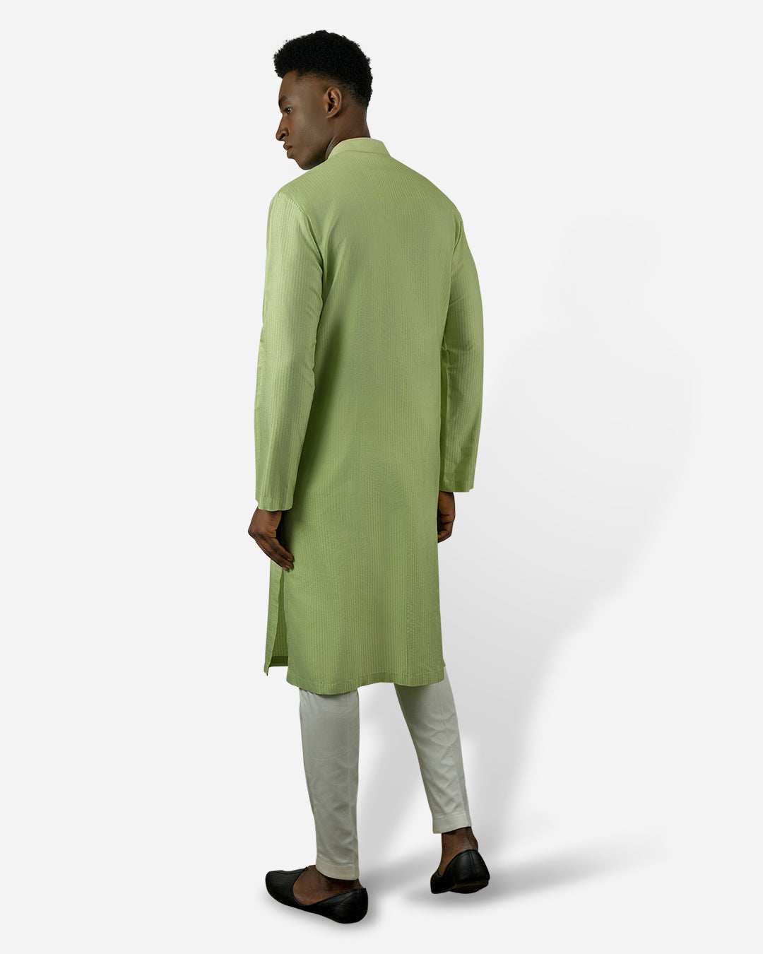 Moss Green Embroidered Kurta Set