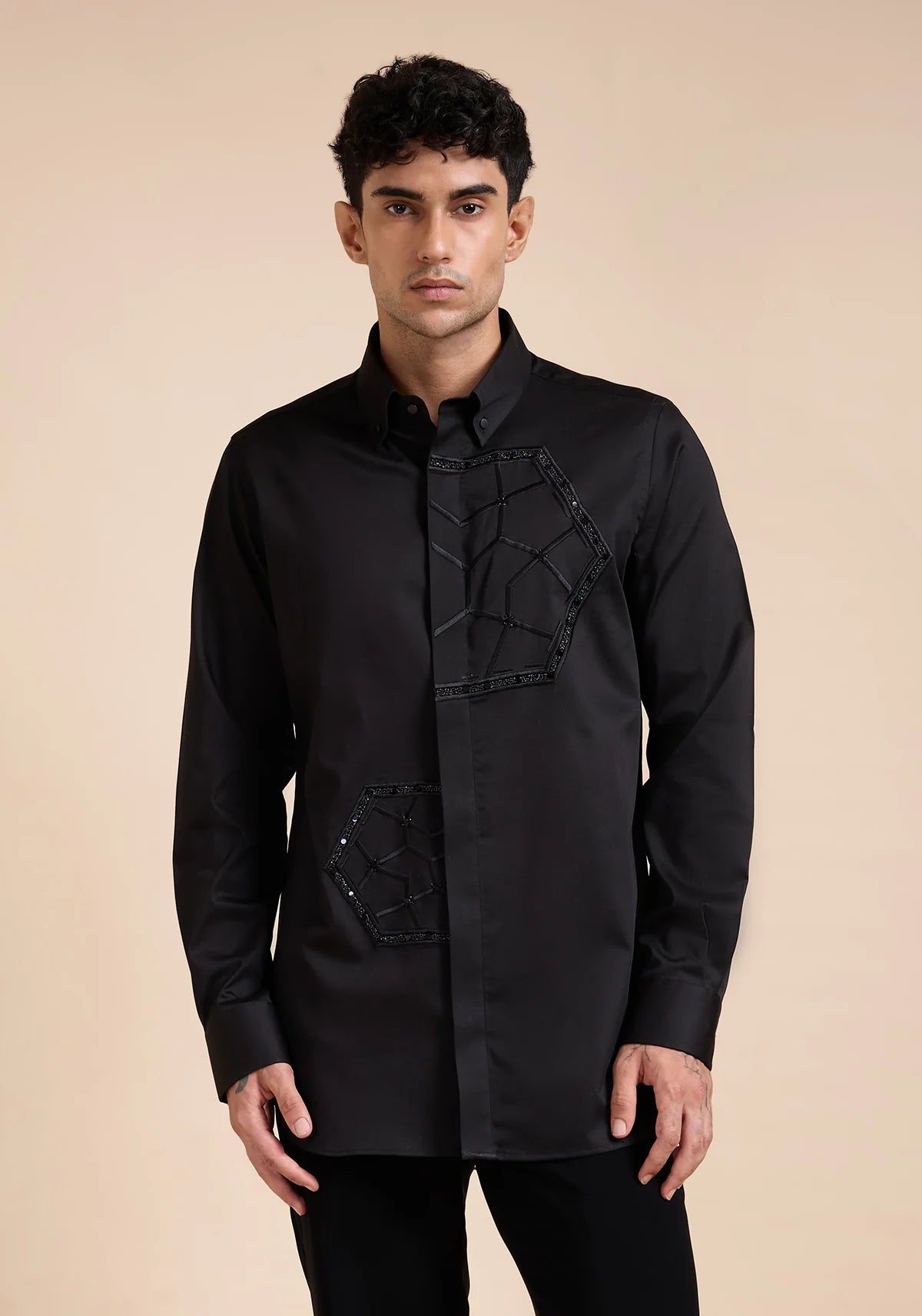 THE CROWNED GEOMETRY SHIRT