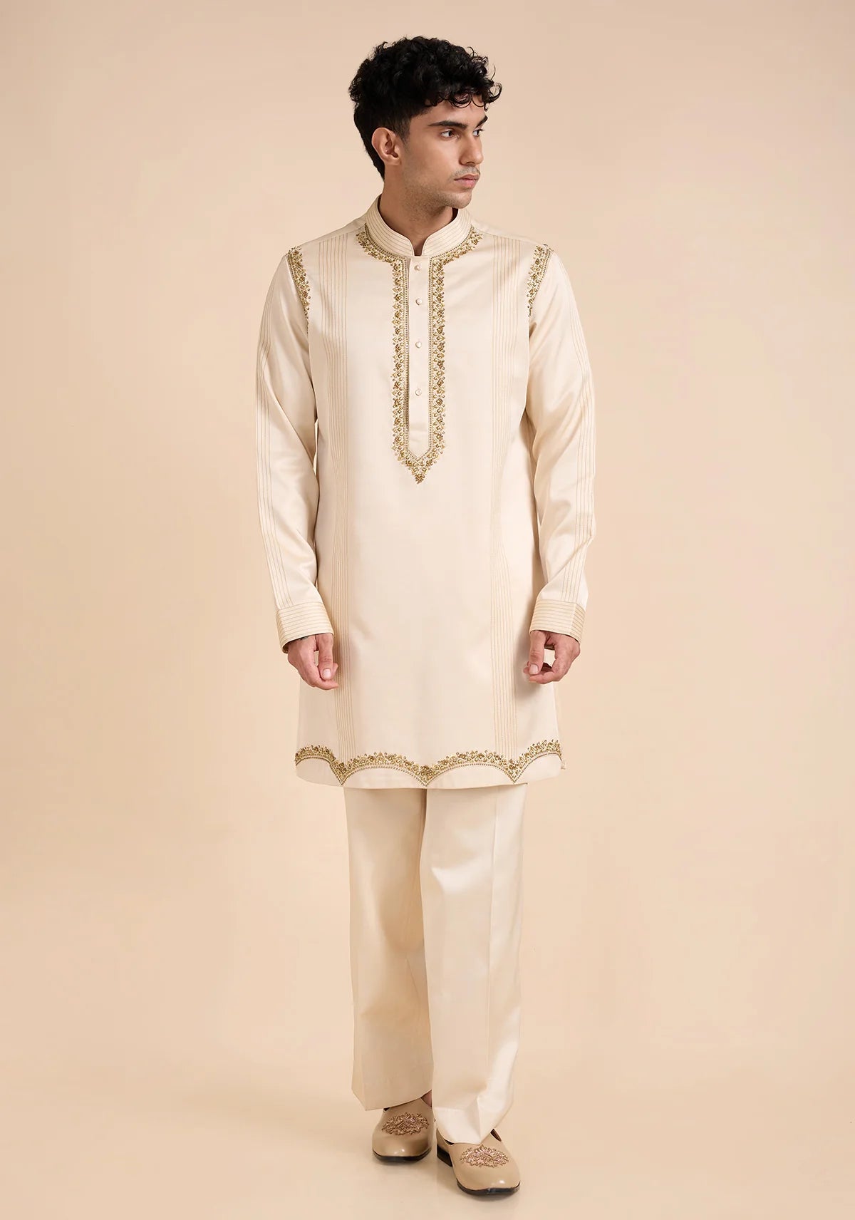 THE GOLDEN RIDGE KURTA SET