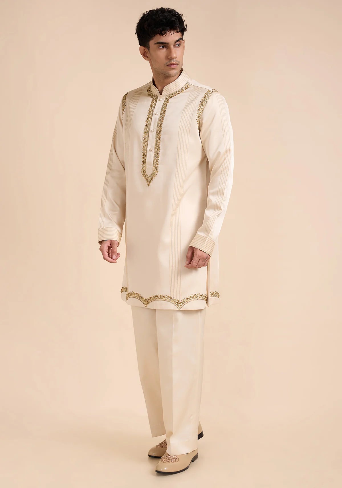 THE GOLDEN RIDGE KURTA SET