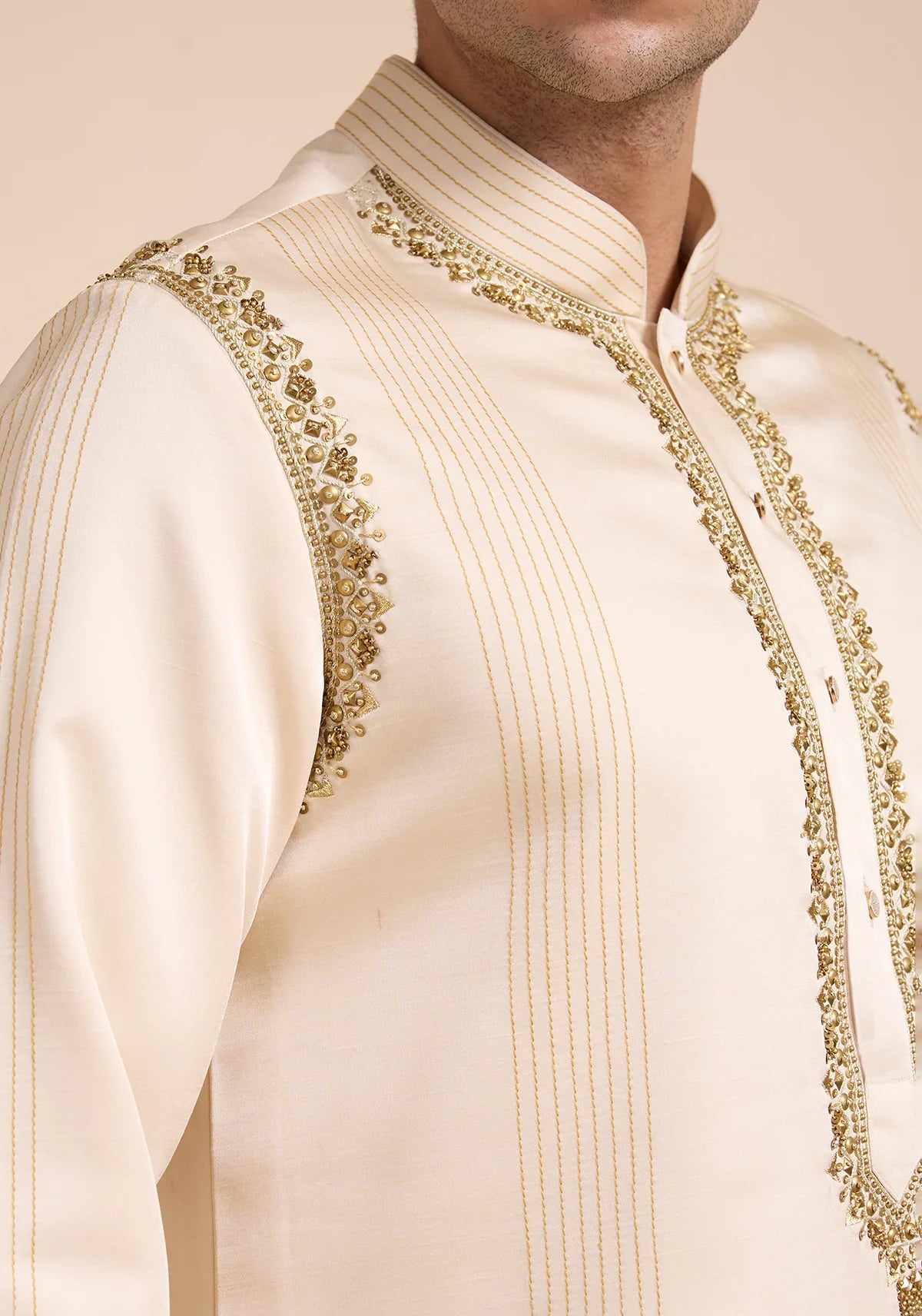 THE GOLDEN RIDGE KURTA SET