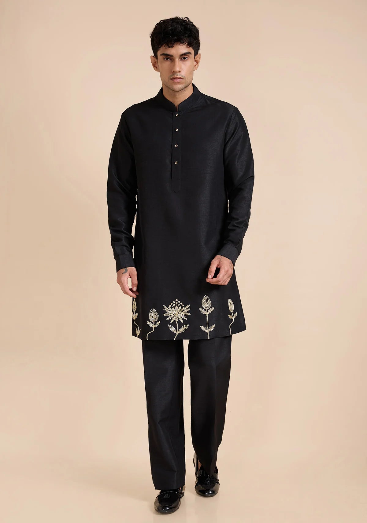 THE IMPERIAL BLOOM NEHRU JACKET SET