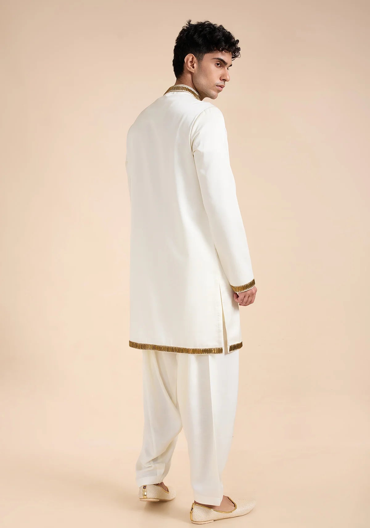 THE IVORY CASCADE KURTA SET