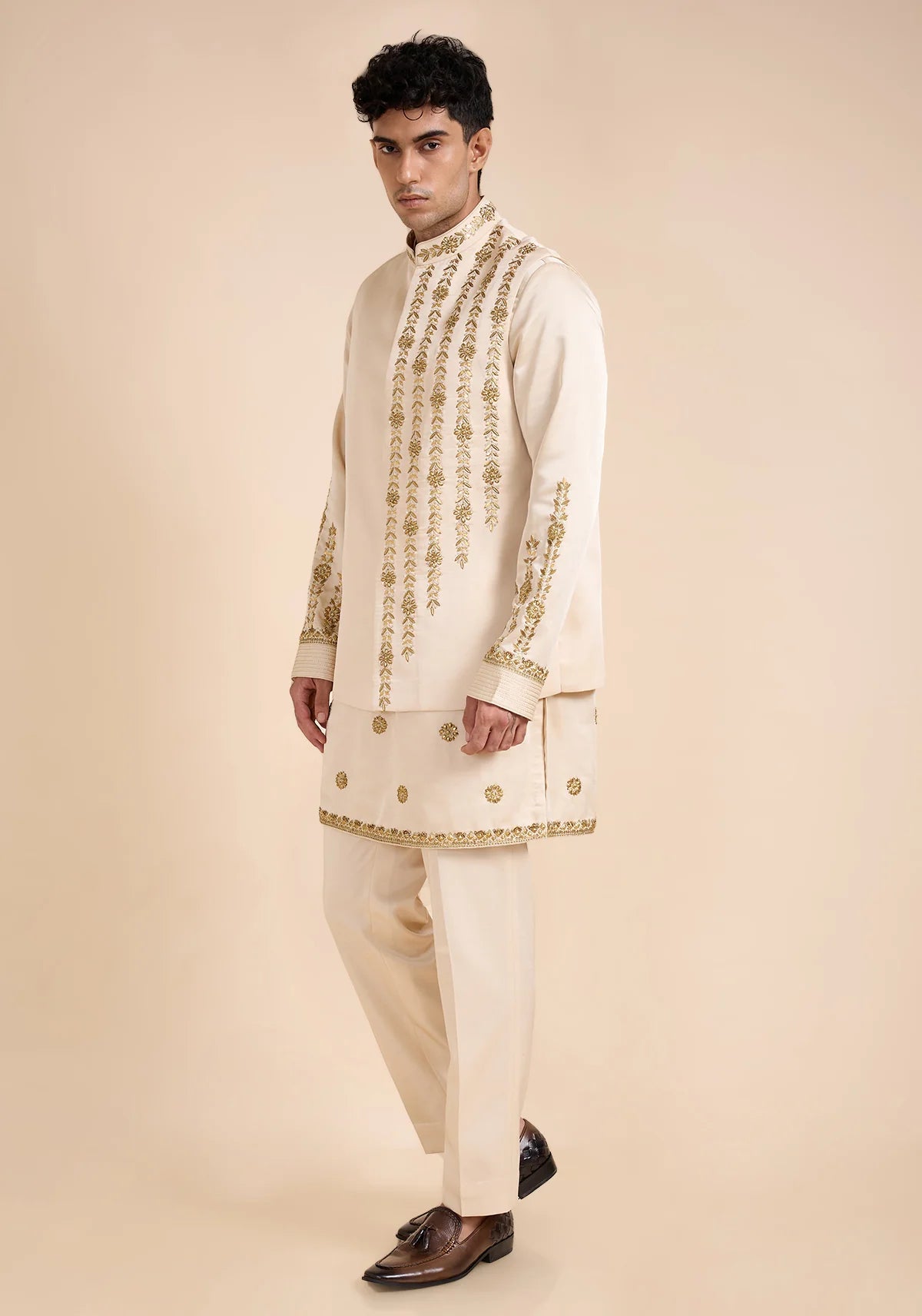 THE MIDAS TOUCH NEHRU JACKET SET