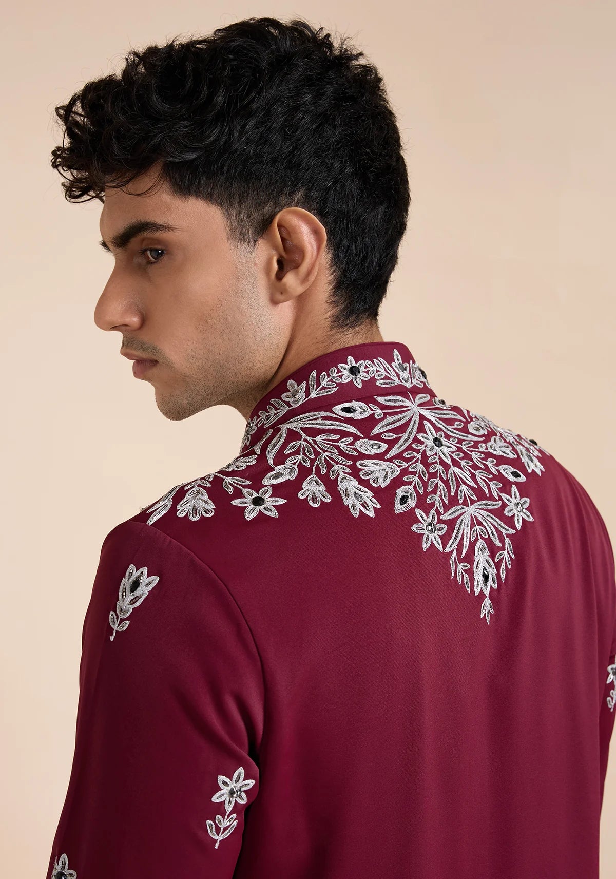 THE OBSIDIAN ROSE ENSEMBLE KURTA SET