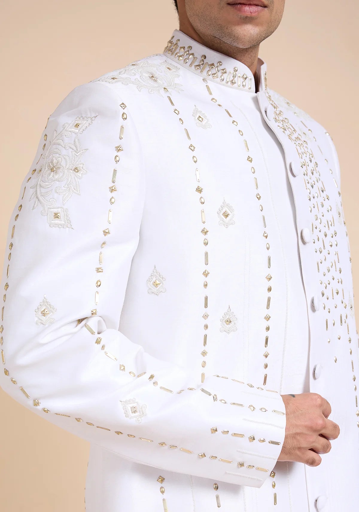 THE SCULPTED MAJESTY SHERWANI SET