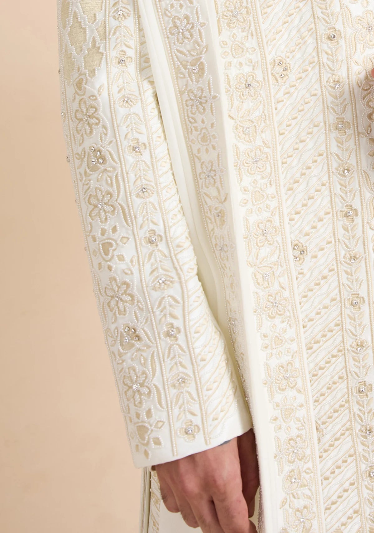 THE SYMMETRIC FILIGREE SHERWANI SET