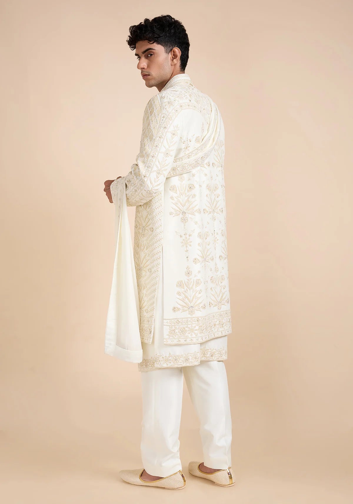 THE SYMMETRIC FILIGREE SHERWANI SET