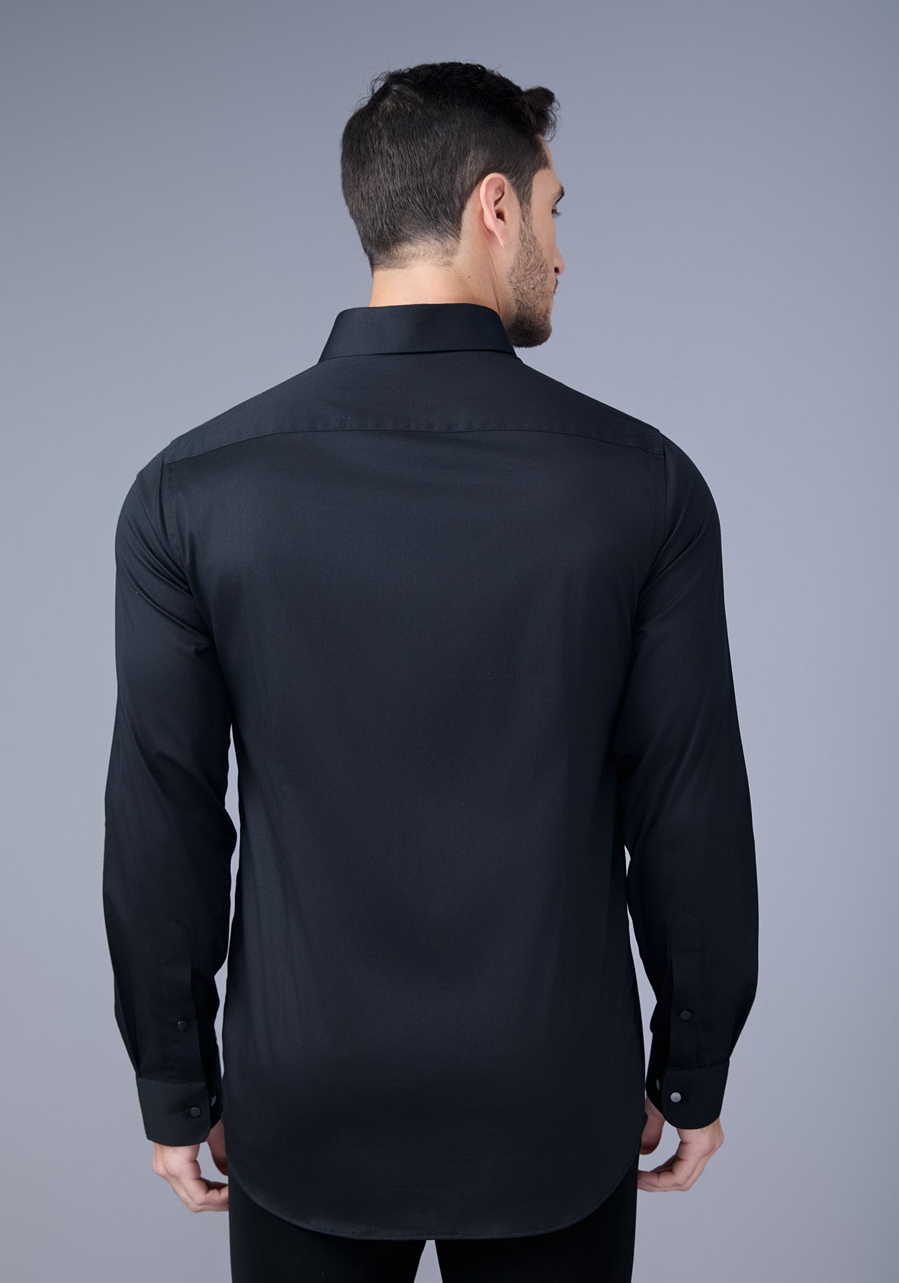 Black Embellished Shirt
