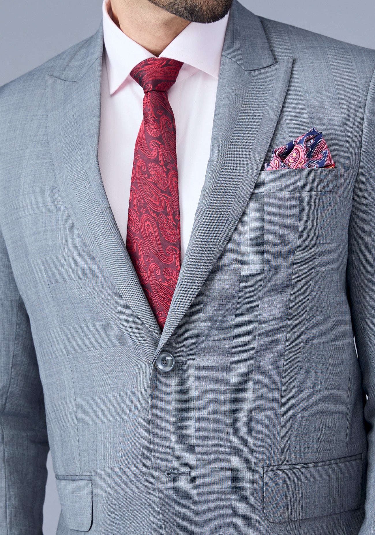 Light Grey Corporate Suit