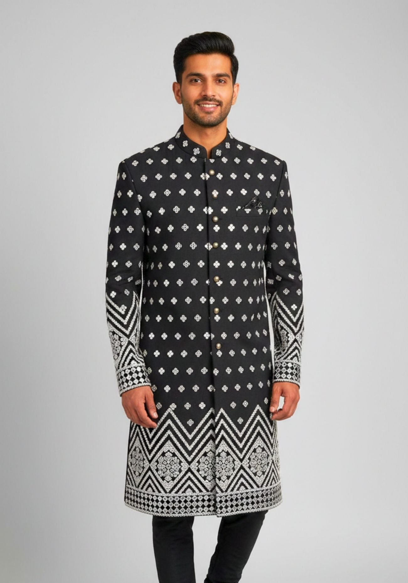 Black Mirror Work Sherwani