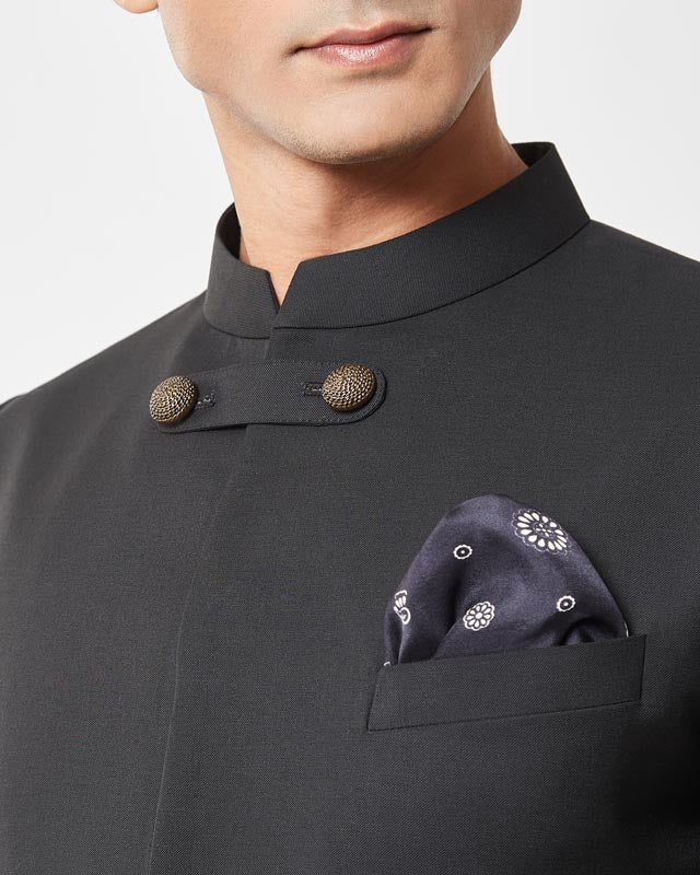 Black Encase Sherwani