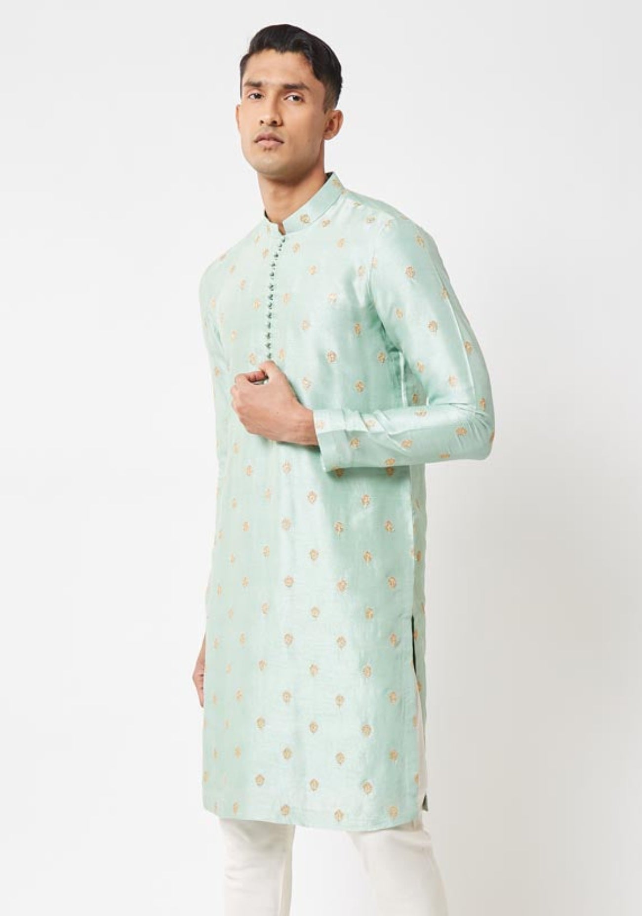 THE AQUAMARINE MUSE KURTA SET