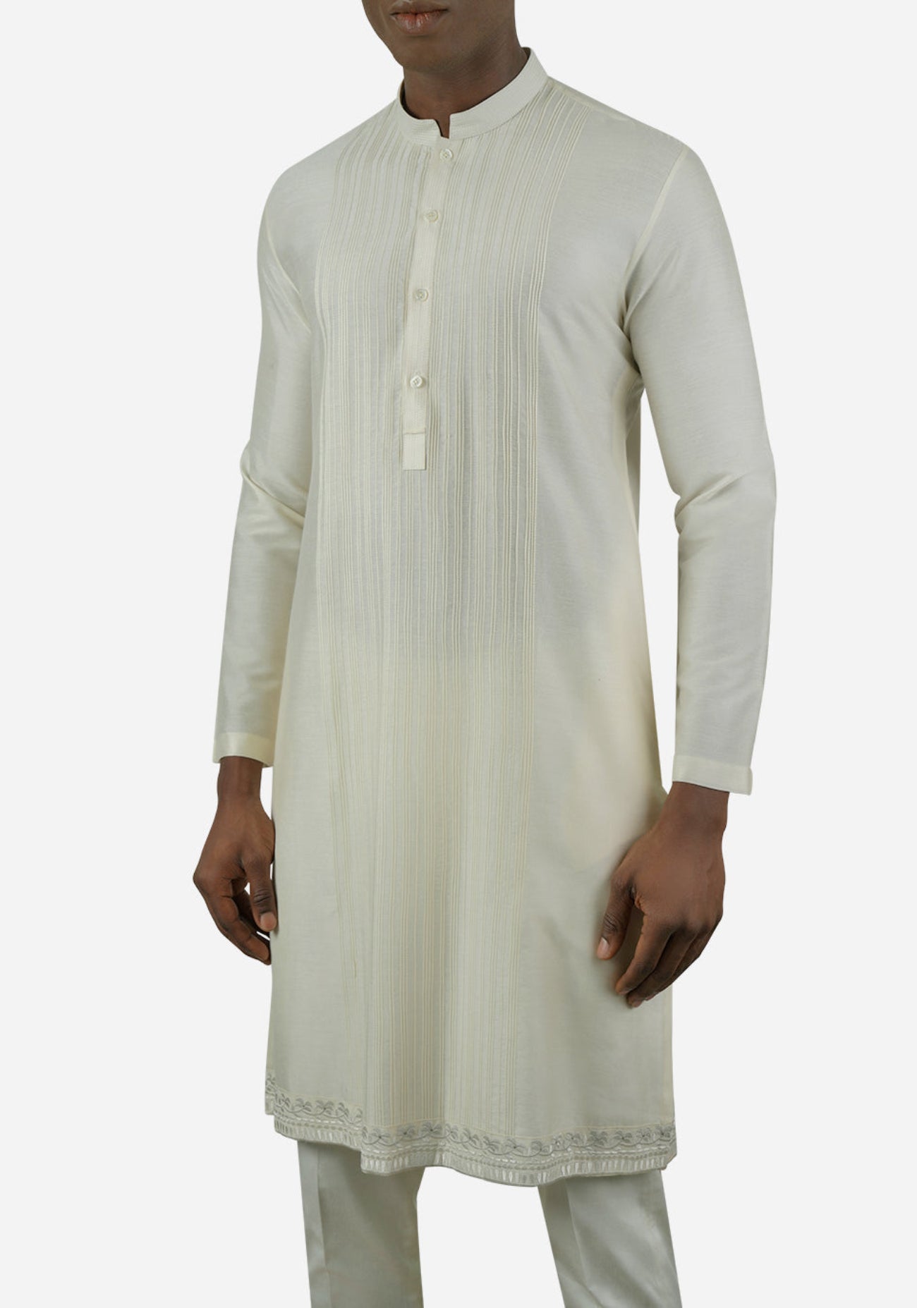 Ivory Enigmatic Embroidered Kurta Set