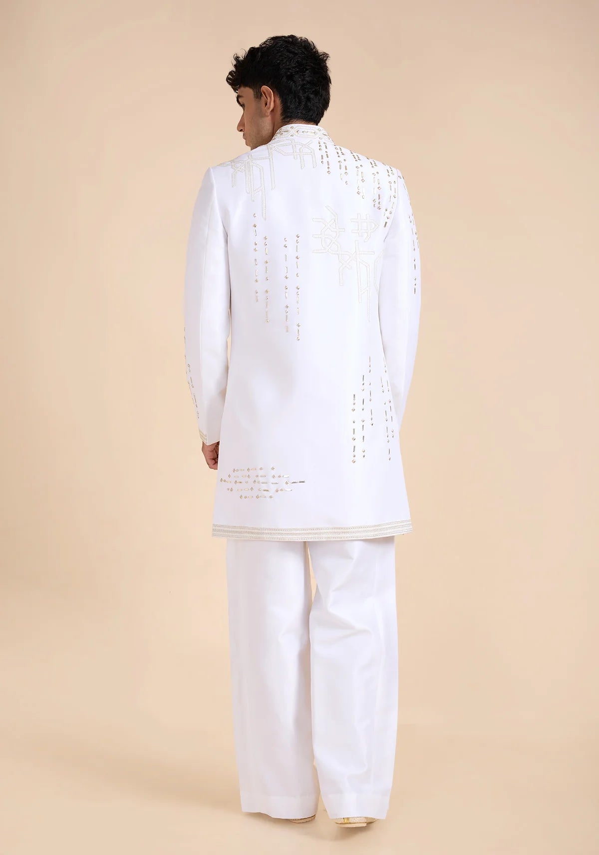 THE ALBASTER HORIZON SHERWANI SET