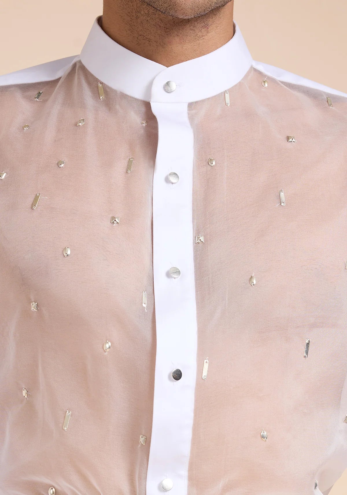 THE ALBASTER HORIZON SHERWANI SET