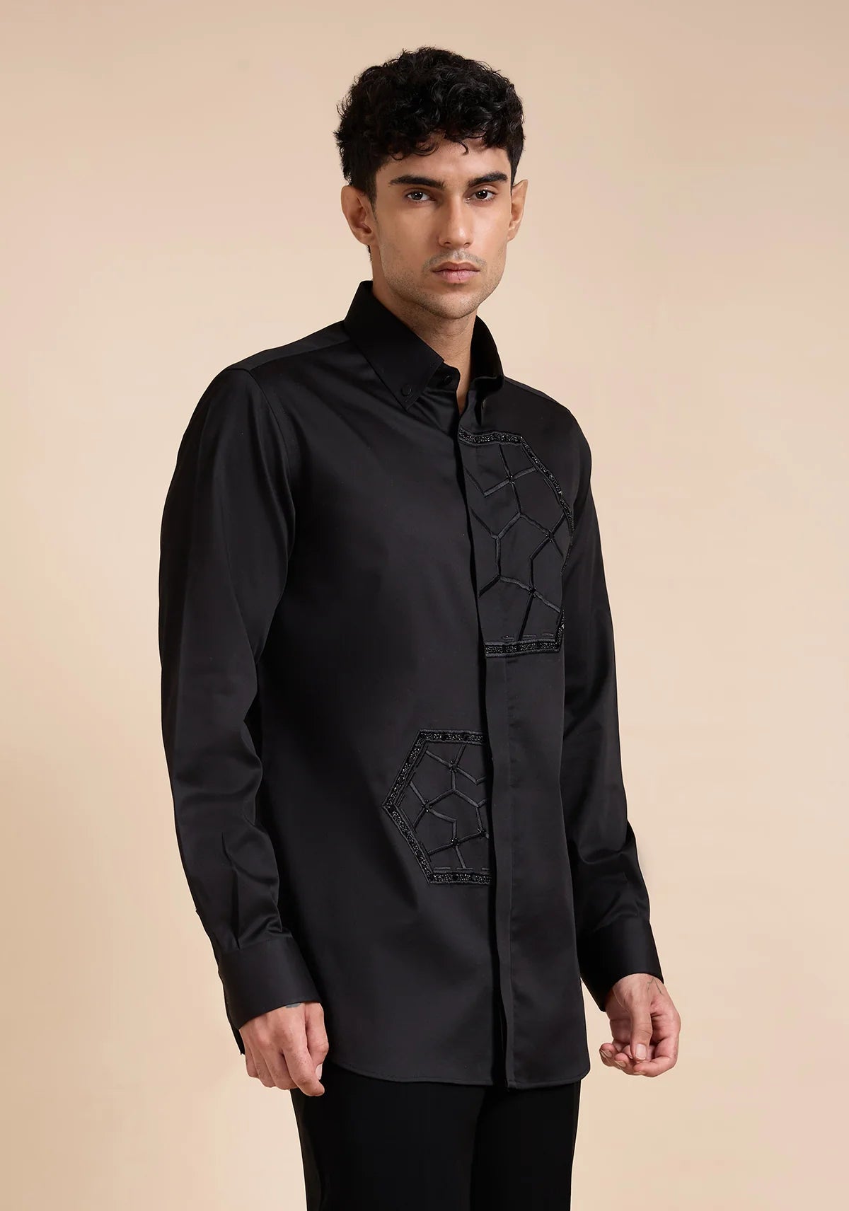 THE CROWNED GEOMETRY SHIRT
