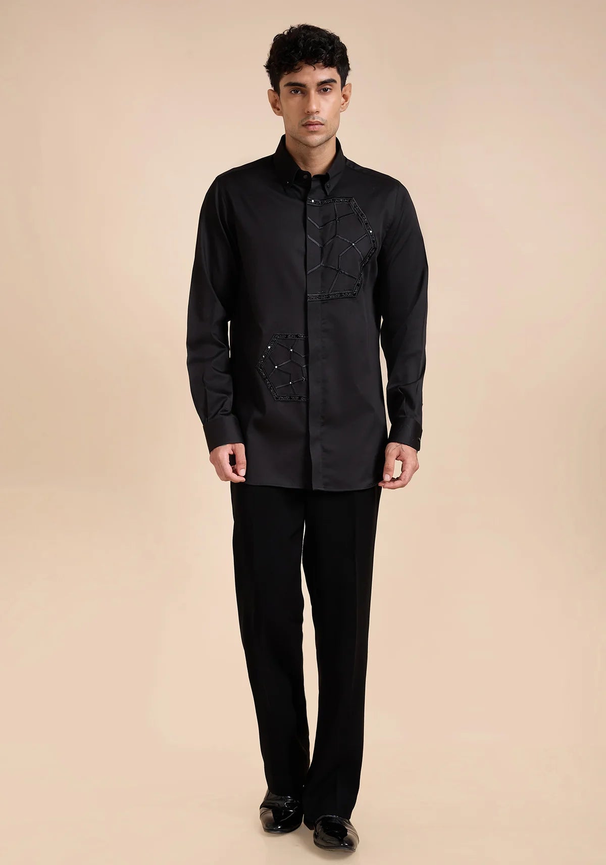 THE CROWNED GEOMETRY SHIRT