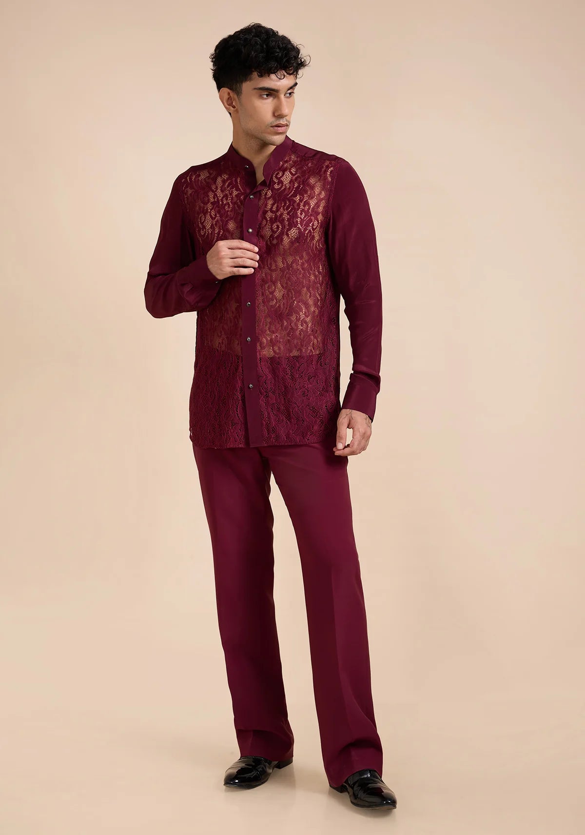 THE GILDED GARNED BANDGALA SET
