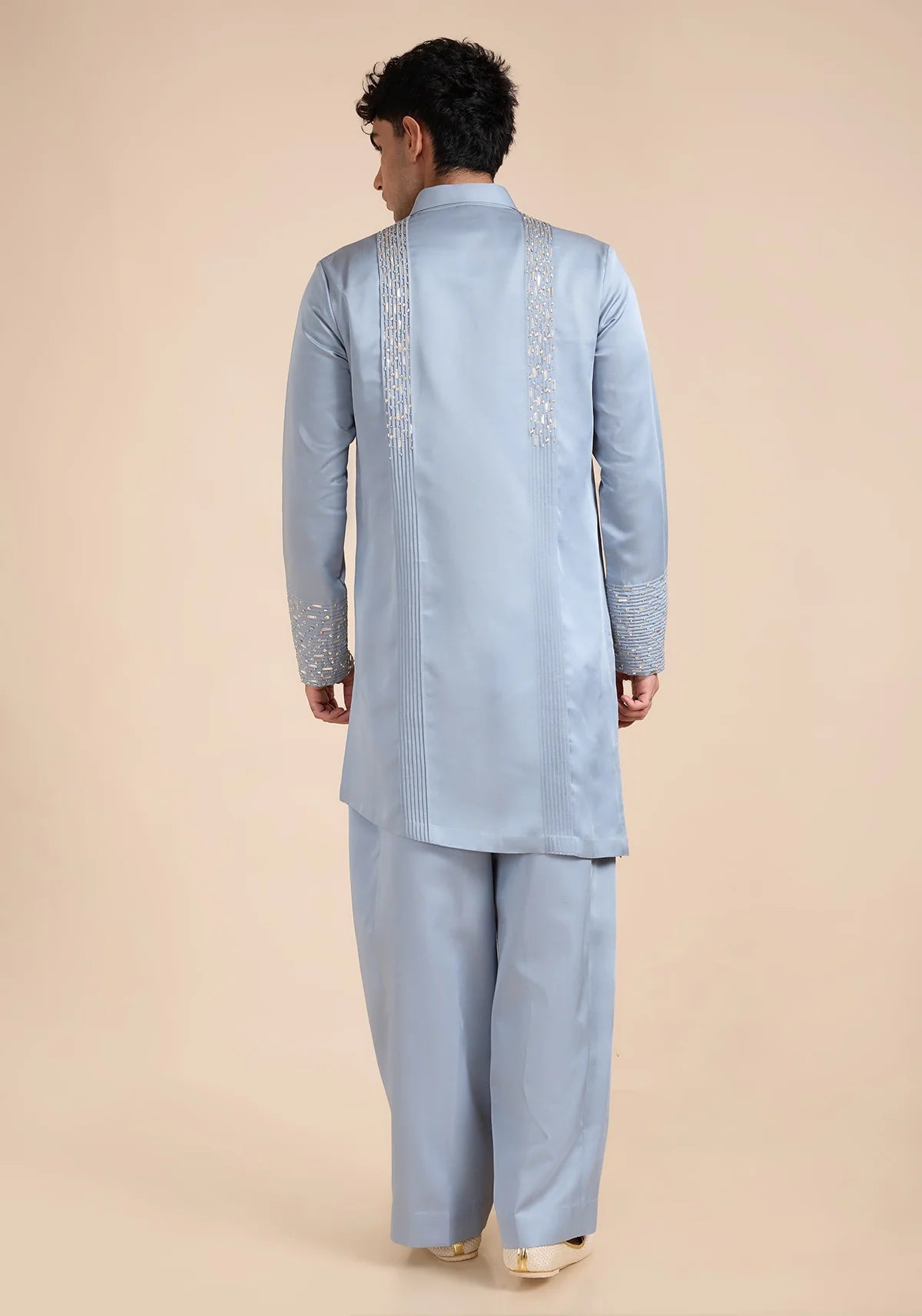 THE GLACIER WAVE KURTA SET