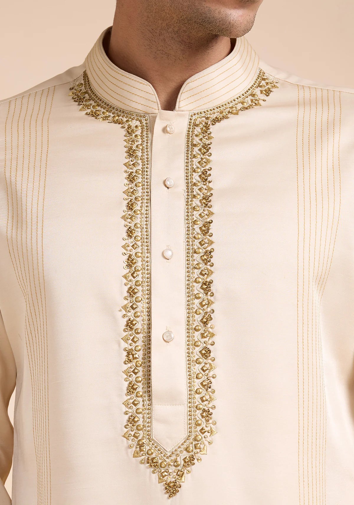 THE GOLDEN RIDGE KURTA SET