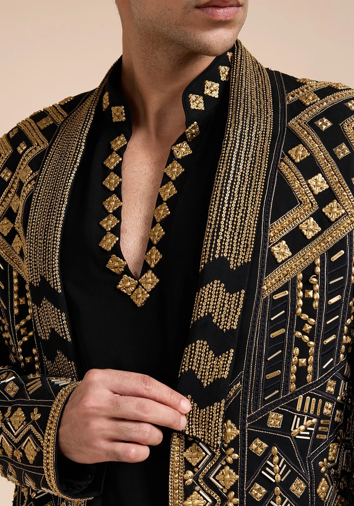 THE LEGACY IN GOLD SHERWANI SET