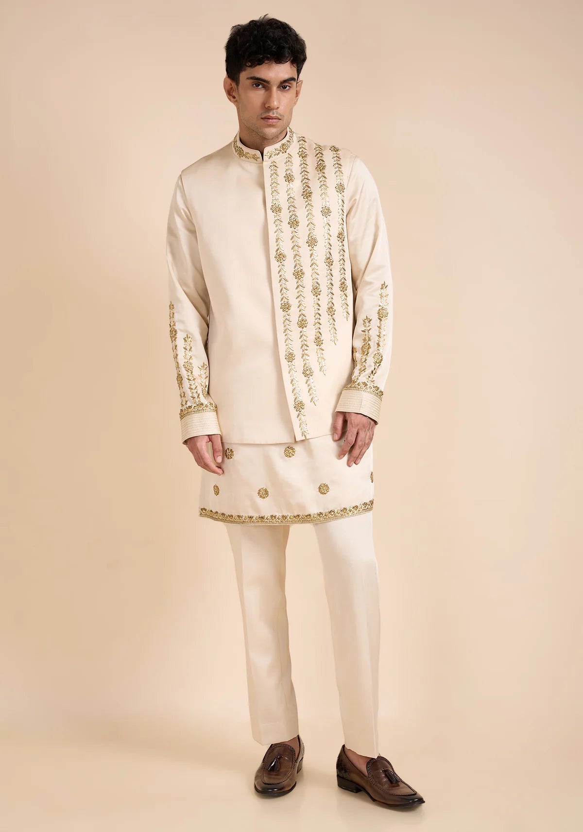 THE MIDAS TOUCH NEHRU JACKET SET