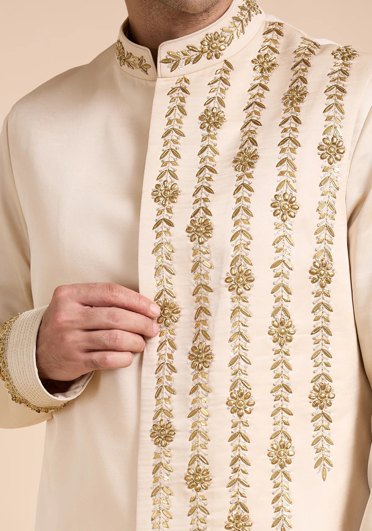 THE MIDAS TOUCH NEHRU JACKET SET