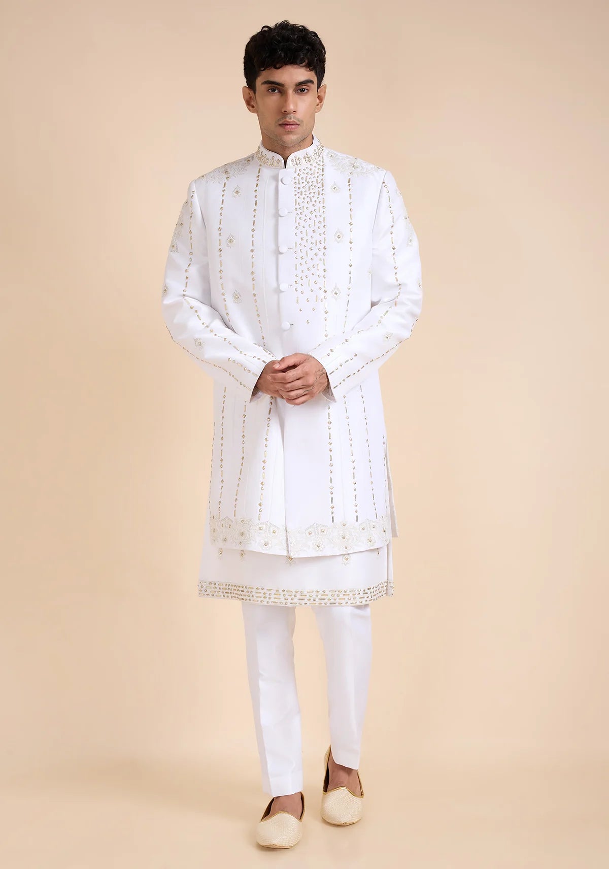 THE SCULPTED MAJESTY SHERWANI SET