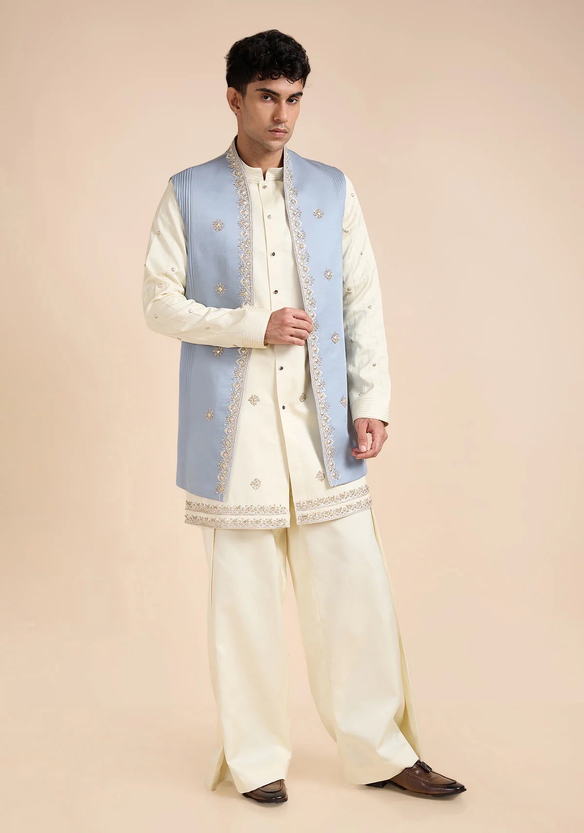 THE SUBLINE REIGN NEHRU JACKET SET
