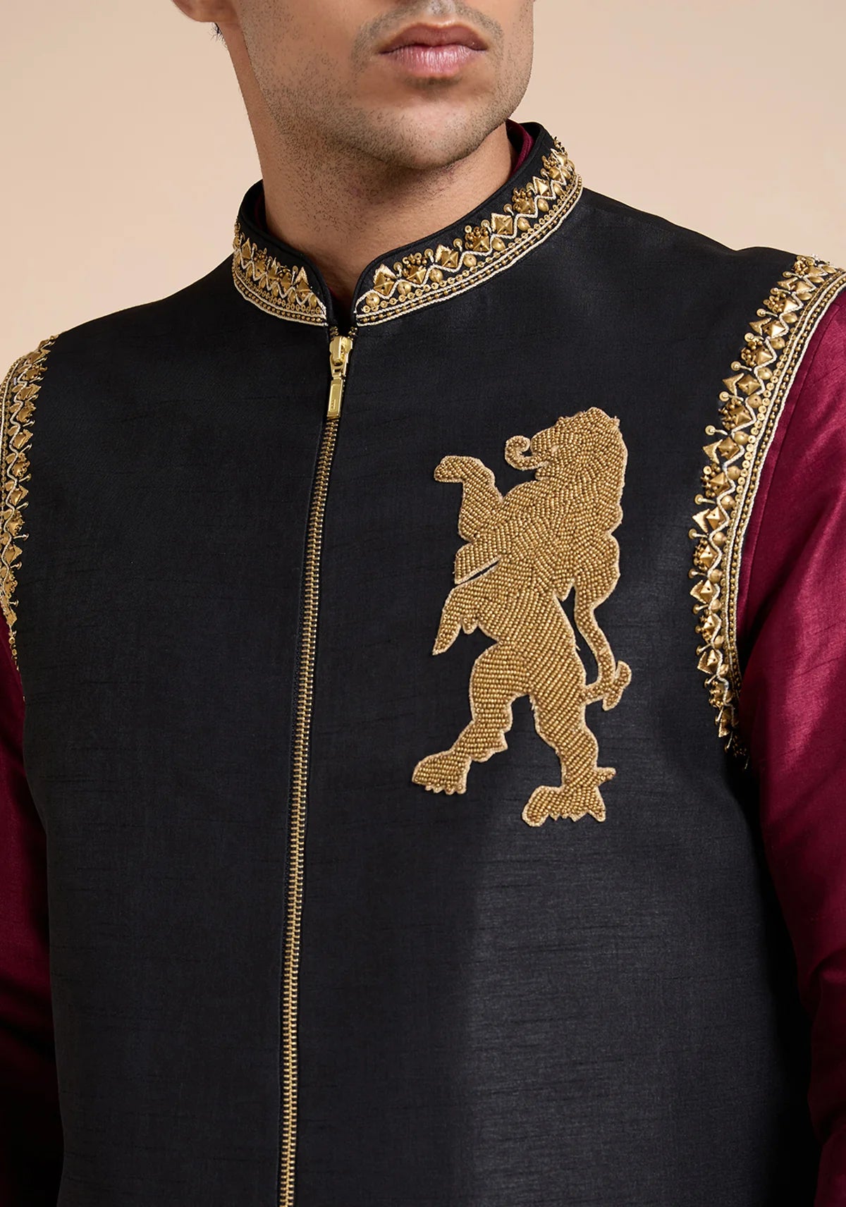 THE SULTANATE AFTERDARK NEHRU JACKET SET