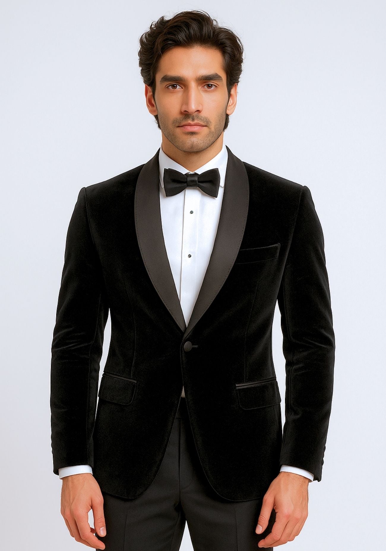 Velvet Tuxedo with satin lapel