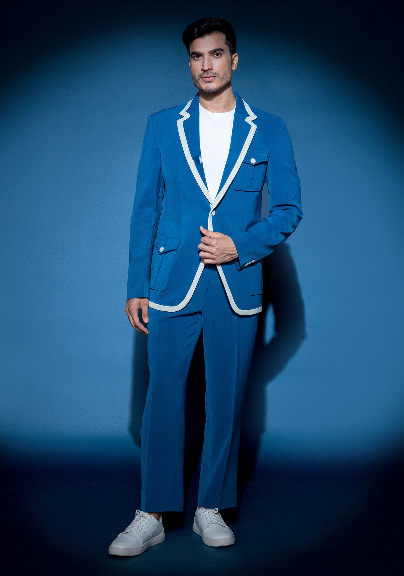 Cobalt Blue jacket set